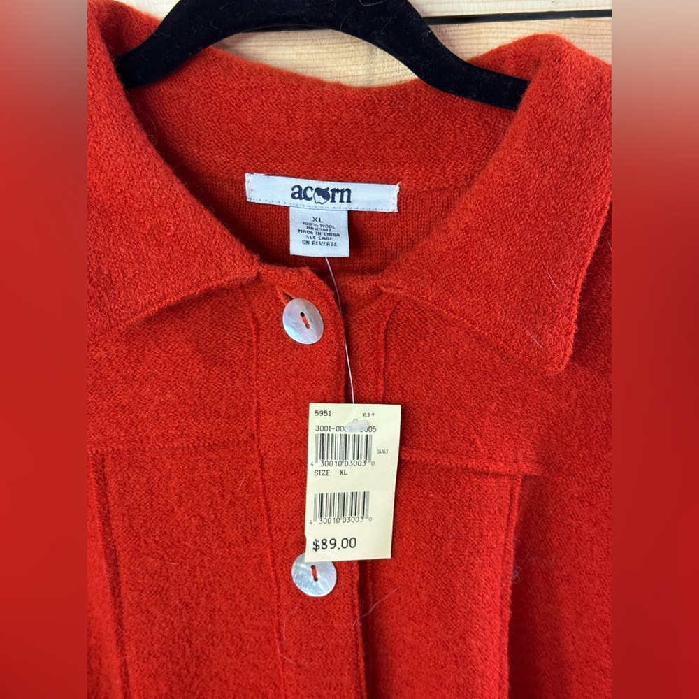NWT Acorn Wool Jacket - Picture 4 of 5